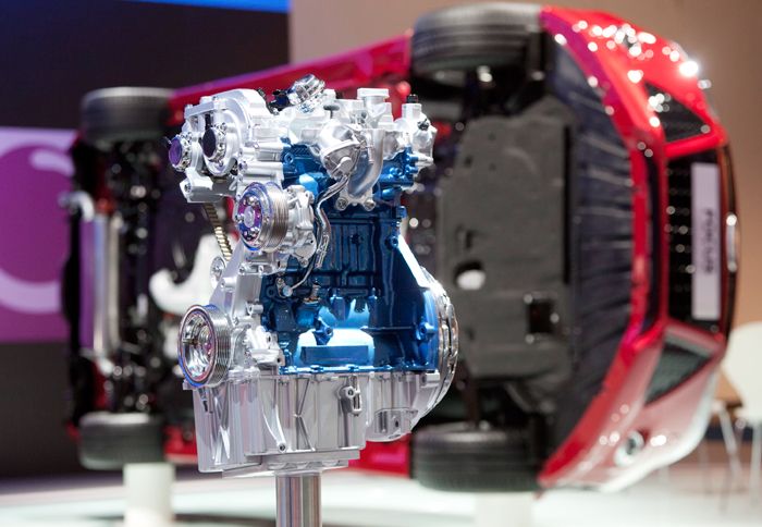 Στη Φρανκφούρτη βρέθηκε το Focus με τον 1.000άρη EcoBoost κινητήρα των 100 ή 120 ίππων. Η διάθεση του νέου μοντέλου θα ξεκινήσει στις αρχές του 2012.